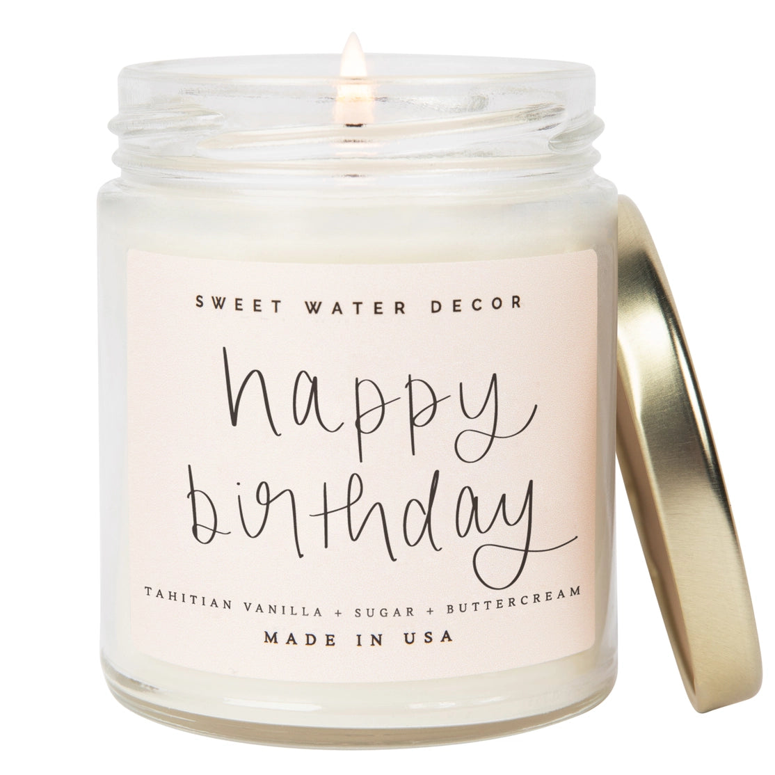 Happy Birthday Soy Candle