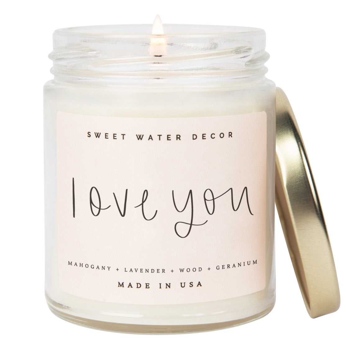 Love You Soy Candle