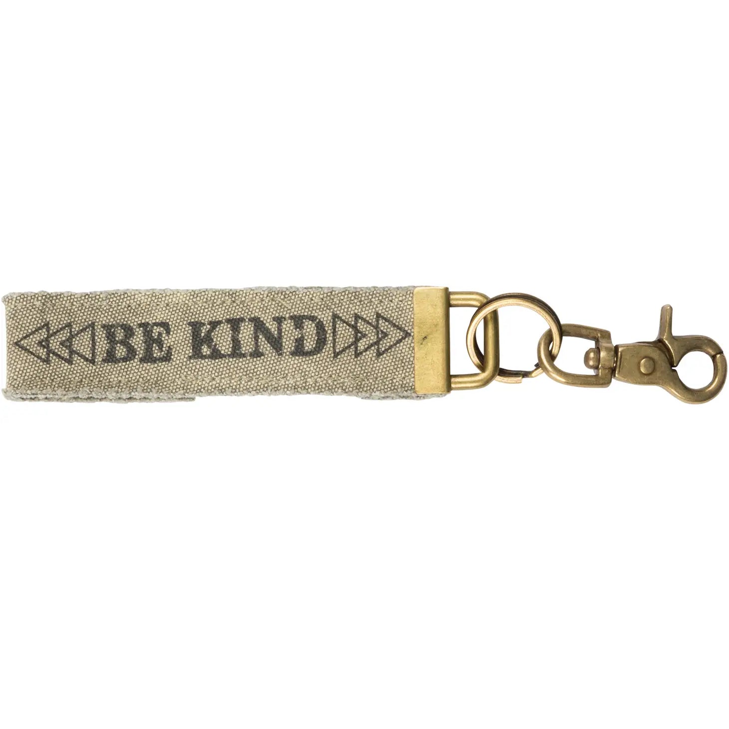 Be Kind Canvas Keychain